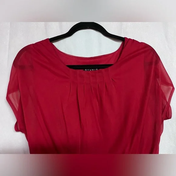 En Focus Blouson Pencil Dress Size 10 - Picture 4 of 6